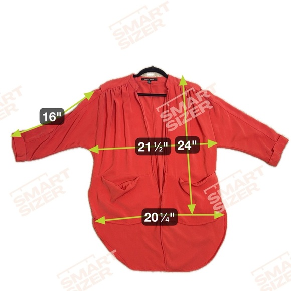 Sweet Rain Women’s Open Front Blouse or Light Jacket Perfect for Spring - Picture 4 of 4